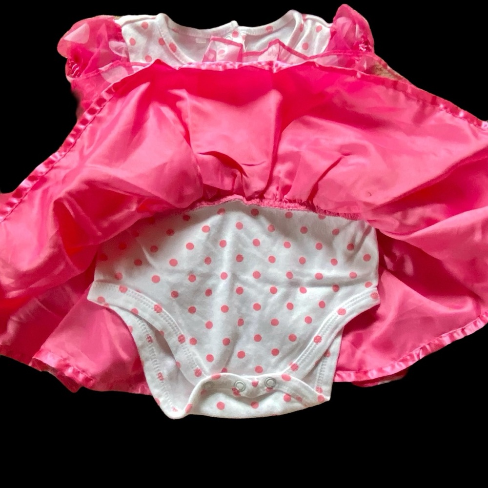 ❗️SOLD❗️ Disney Minnie Mouse Dress & Headband - Picture 4 of 5